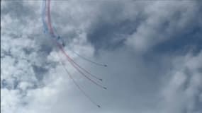 Patrouille de France : Deux avions Alpha Jet entrent en collision 