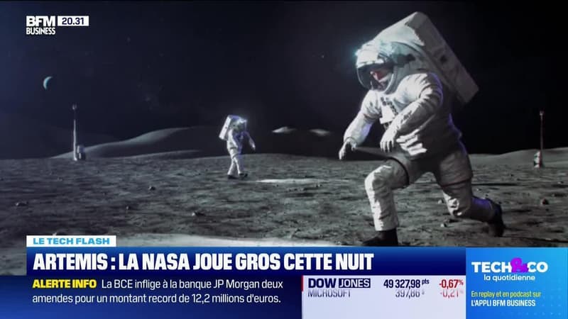 Le Tech Flash : Artemis, la Nasa joue gros cette nuit, par Léa Benaim - 19/02
