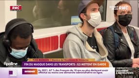 Fin du masque obligatoire dans les transports : ils mettent en garde