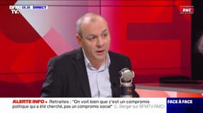 Laurent Berger s'adresse aux parlementaires: "Je leur dis, agissez en responsabilité"