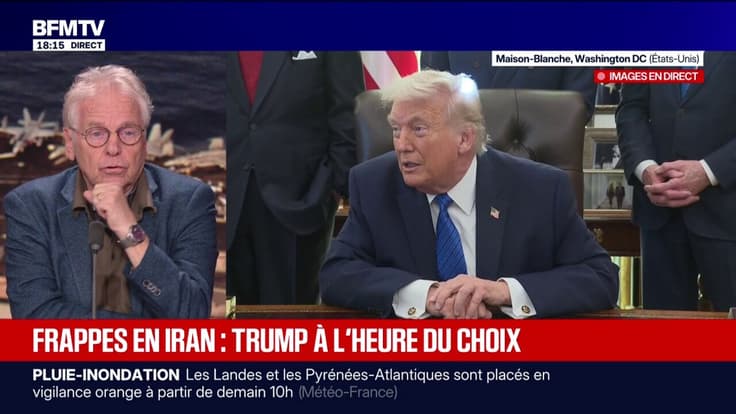 Menaces de frappes américaines sur l'Iran: "C'est sûrement pas un coup de bluff", estime Daniel Cohn-Bendit, ancien député européen
