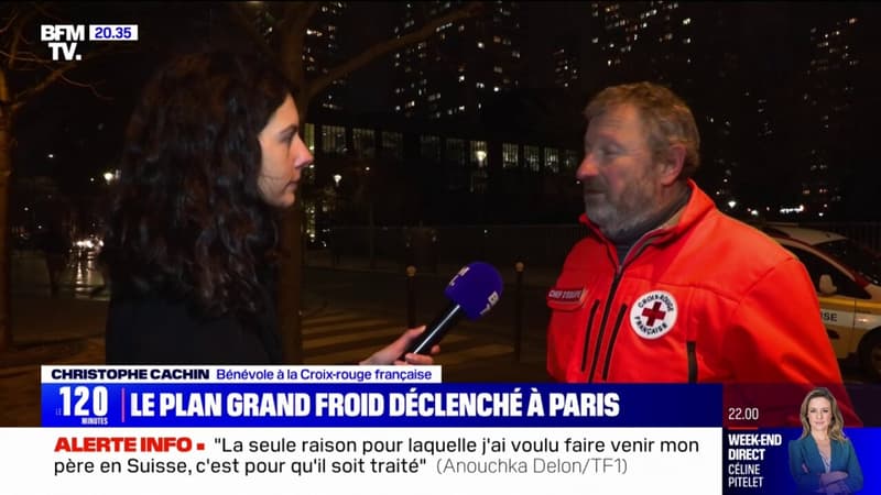 Plan grand froid: en maraude avec la Croix-Rouge à Paris
