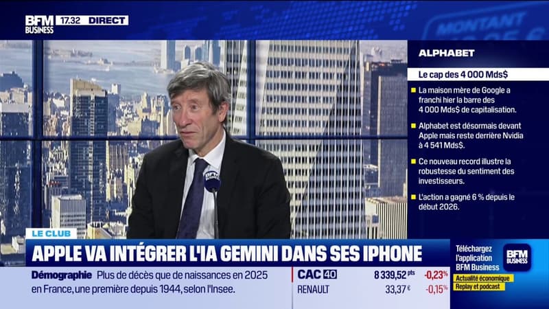 Apple va intégrer l'IA Gemini dans ses Iphone