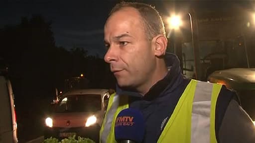 Arnaud Rousseau mardi à Chailly-en-Bière (Seine-et-Marne).