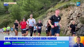 45e édition de Marseille-Cassis: la course perturbée par la pluie