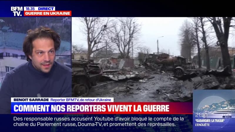 De retour d'Ukraine, les reporters de BFMTV racontent l'horreur de Boutcha