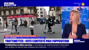 Trottinettes en libre-service à Paris: un "échec" pour la mairie de Paris selon la conseillère Nelly Garnier