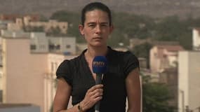 Julia Delage, envoyée spéciale de BFMTV au Mali, s'est trouvée au milieu des tirs.