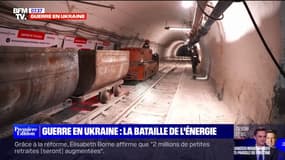 Dans les mines de charbon ukrainiennes, le travail continue pour alimenter les centrales électriques et l'industrie métallurgique