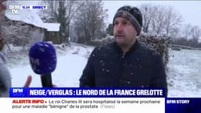 Neige en Seine-Maritime: "Quand on habite loin du boulot, ce n'est pas toujours évident" raconte un habitant de Smermesnil