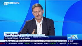 Laurent Blanchard (PageGroup) : Une hausse des salaires de 4% en 2024, selon le cabinet PageGroup - 15/09