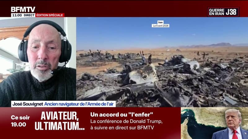 Pilote américain secouru en Iran: "On ne peut qu'être admiratif", affirme José Souvignet, ancien navigateur de l'armée de l'Air