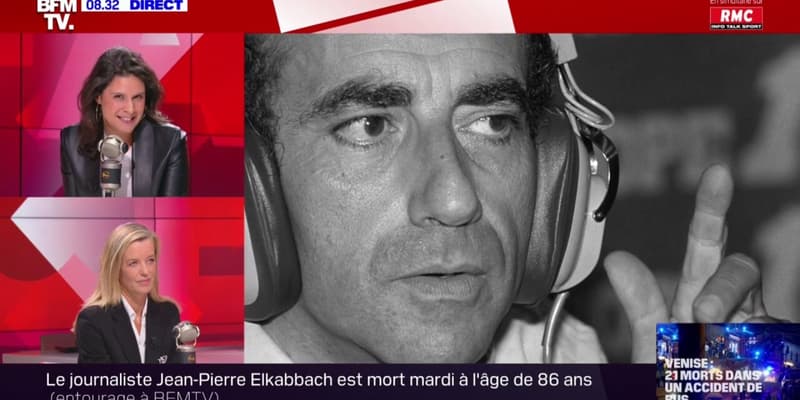 "Je repense à ses encouragements, toujours pour les jeunes": l'hommage d'Apolline de Malherbe à Jean-Pierre Elkabbach