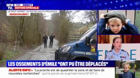Émile: "Pour l'instant on n'a vraiment aucun élément qui permet de faire un lien entre la découverte et la mise en situation de jeudi" explique la porte-parole de la Gendarmerie nationale