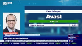 Alexis Charveriat (La Financière de la Cité): Avast, une valorisation très attractive - 07/01