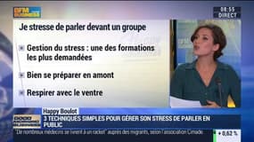 Happy Boulot: 3 techniques simples contre le stress de parler en public - 16/05