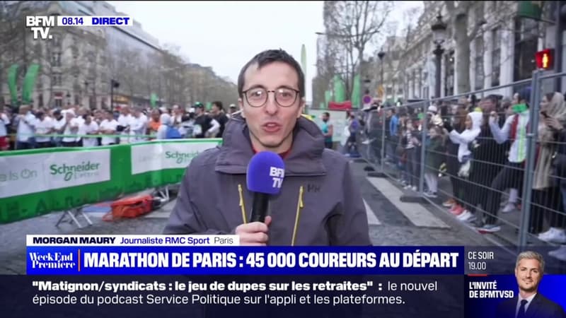 Marathon de Paris: 45.000 coureurs au départ ce dimanche