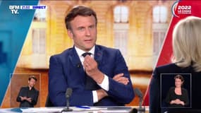 Emmanuel Macron à Marine Le Pen: "Le projet que vous portez est un projet de rétrécissement et un projet qui est attentatoire à l'universalisme français"