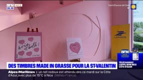 Alpes-Maritimes: des timbres édités par une maison de parfum de Grasse pour la Saint-Valentin