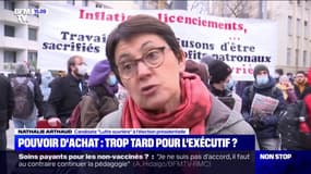 Nathalie Arthaud: "Quand on est dans le monde du travail, on ne demande pas la charité, on veut pouvoir vivre de son salaire"