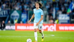 Matteo Guendouzi avec la Lazio Rome en septembre 2024.