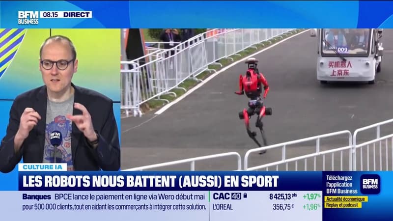 Les robots nous battent (aussi) en sport