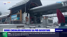 Serre-Chevalier: la pré-ouverture de la station repoussée à cause du manque de neige