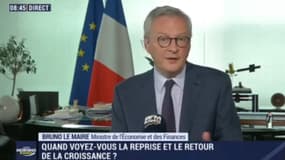 Bruno Le Maire sur BFM Business ce 11 mai. 