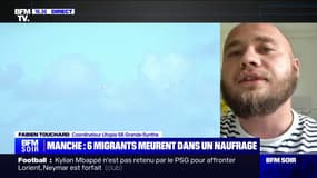 Traversée de la Manche: "Il y a une prise de risque de plus en plus grande" par les migrants, affirme Fabien Touchaud (Utopia 56)