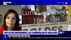 Pas de reconfinement à Lyon: "un soulagement" pour Anne Delaigle qui "espère que ça va durer"