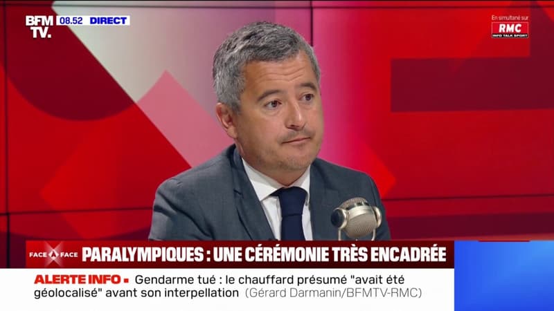 Dispositif de sécurité des Jeux paralympiques: Gérald Darmanin évoque 