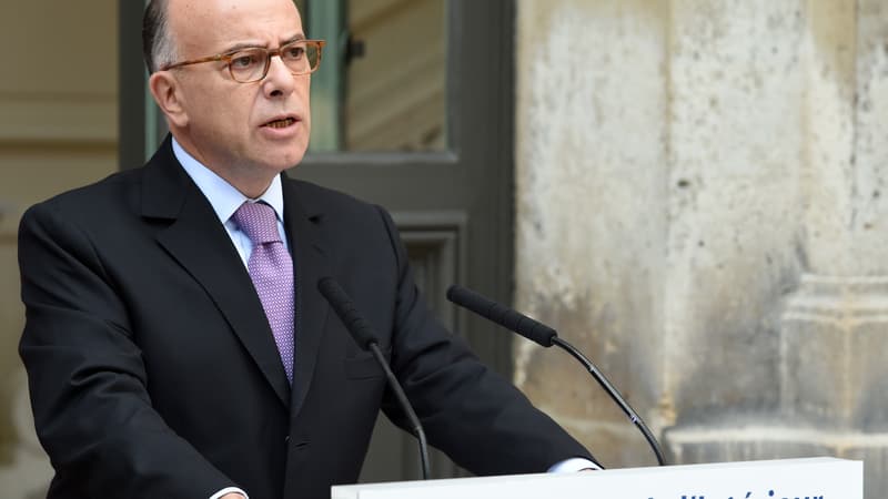 Bernard Cazeneuve, ministre de l'Intérieur le 7 septembre 2015