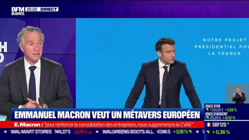 EmmanuelMacron veut un métavers européen
