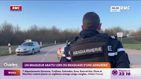Un braqueur abattu lors du braquage d'une armurerie