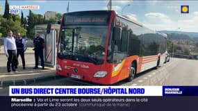 Marseille: le bus 97 jet fonctionne et permet aux quartiers nord d'être mieux desservies