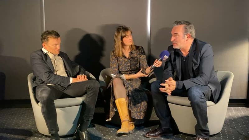 "Sur les chemins noirs": Jean Dujardin et Sylvain Tesson reviennent sur le tournage du film dans la vallée de la Roya