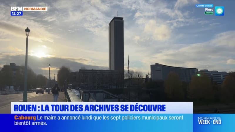 Rouen: la tour des Archives se visite gratuitement