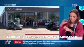 Les commandes de voitures neuves en baisse de 80%