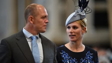Zara Phillips et son mari, le 10 juin 2016