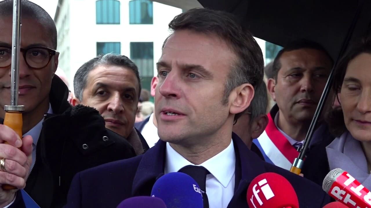 Suivez En Direct L'inauguration Du Village Olympique Par Emmanuel Macron