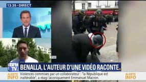 Benalla: “Les CRS nous ont gazés pour que nous arrêtions de filmer la scène”, raconte l’auteur d’une vidéo