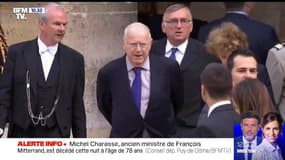 Michel Charasse, ancien ministre et sénateur, est mort