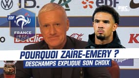 Équipe de France : "Un potentiel énorme", Deschamps explique le choix Zaïre-Emery