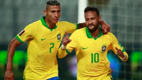 Neymar et Richarlison 
