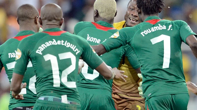 La délivrance des Etalons après la sénace des tirs au but
