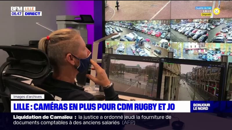 Lille: des caméras supplémentaires pour la coupe du monde de rugby