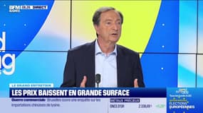Les prix baissent en grande surface