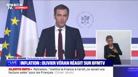 Olivier Véran: "L'absence de pluie fait peser un risque extrêmement fort sur l'état de nos réserves en eau cet été"