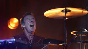 Rob Hirst, batteur du groupe Midnight Oil, le 4 octobre 2017 à Darwin en Australie.