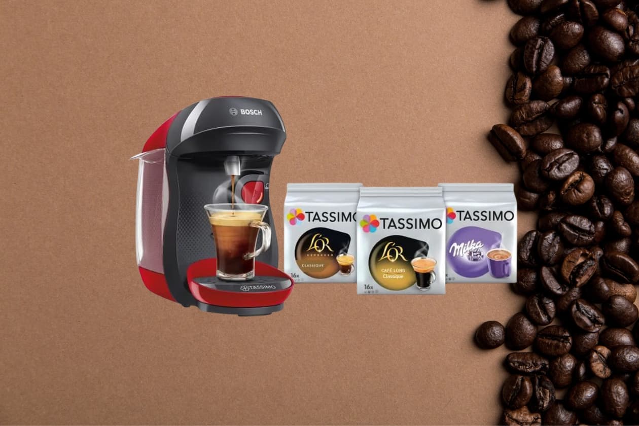 Cette machine à café à tout petit prix est vendue en pack mais c
